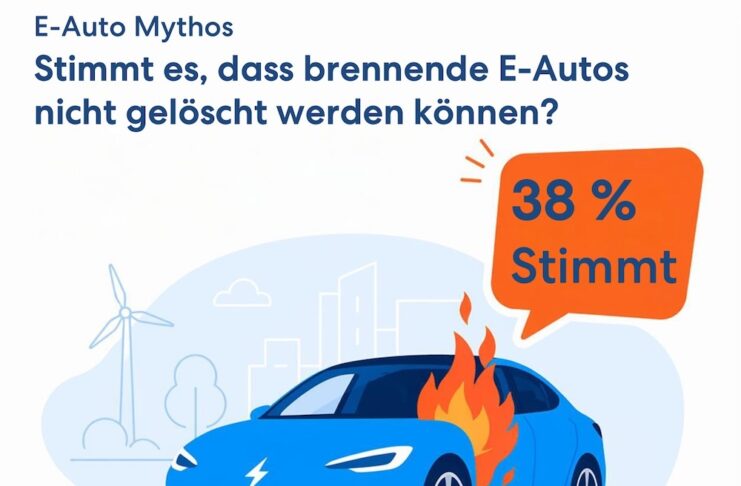 Brand Mythen über E Autos im Faktencheck Infografik Brandmythos 1 Bild Bildrechte: DA Direkt